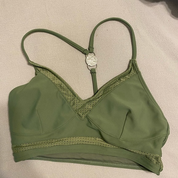 Intimates & Sleepwear Amari Active Olive Green Sports Bra Poshmark